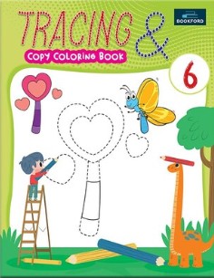 Tracing & Coloring Book 6